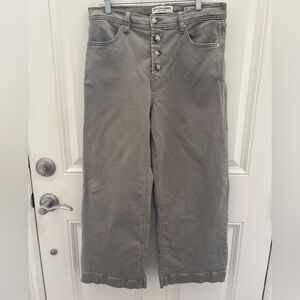 Scotch & Soda The Wave Highest Rise Crop Wide Leg jeans 10/30